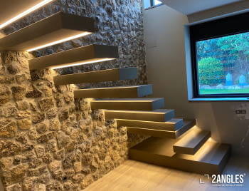 Escala estructura de ferro