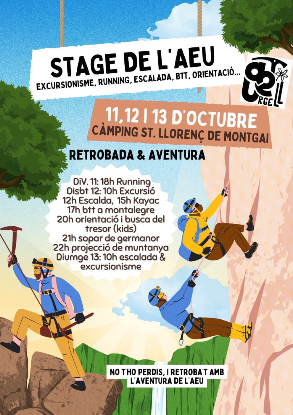 STAGE 2024, 11, 12 I 13 D'OCTUBRE