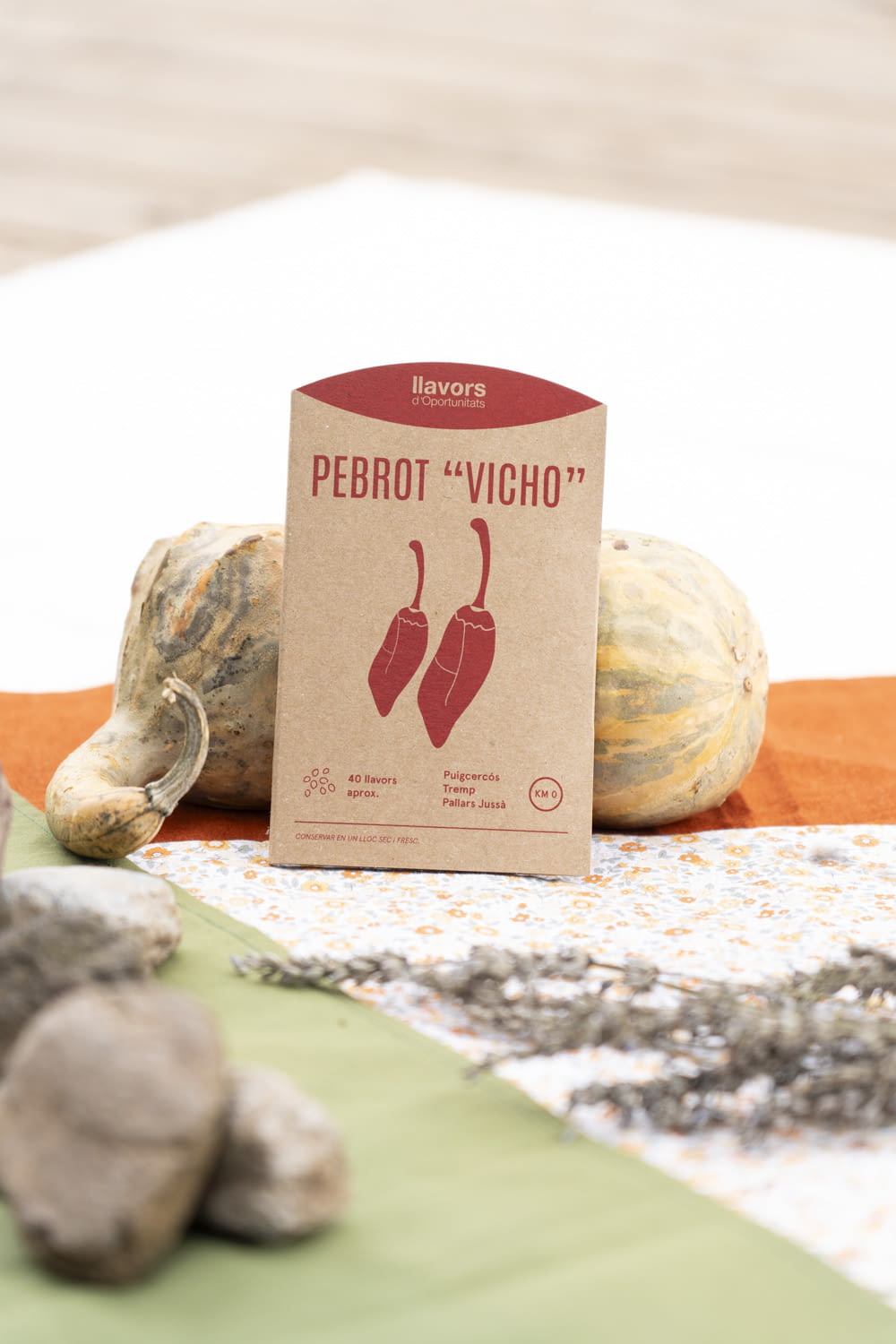 packaging tancat Pebrot vicho