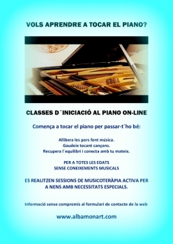 CLASSES DE PIANO ON-LINE