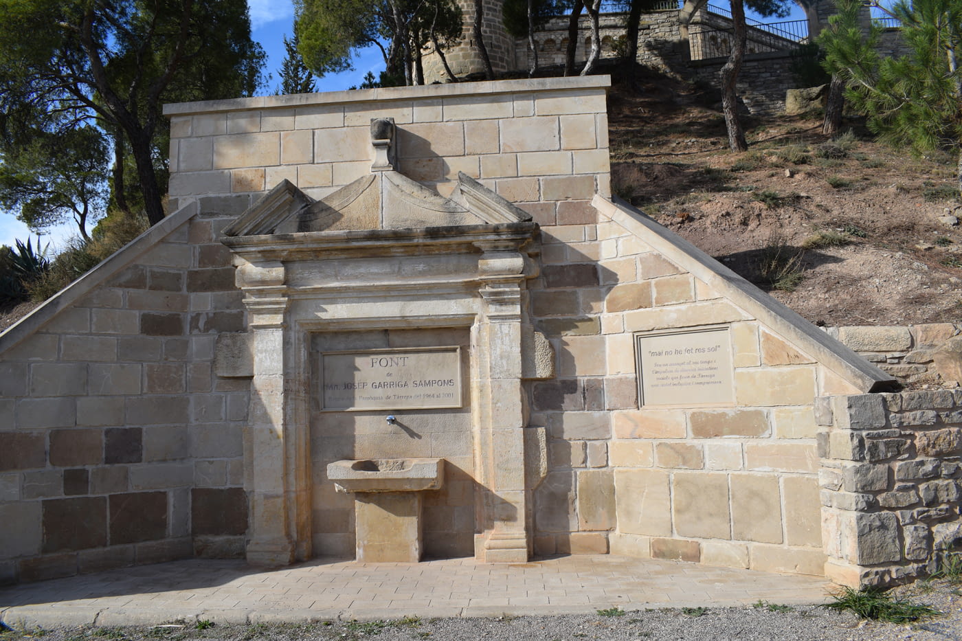 Font de Mossèn Josep Garriga i Sampons