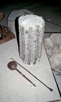 Arna acabada i estris auxiliars