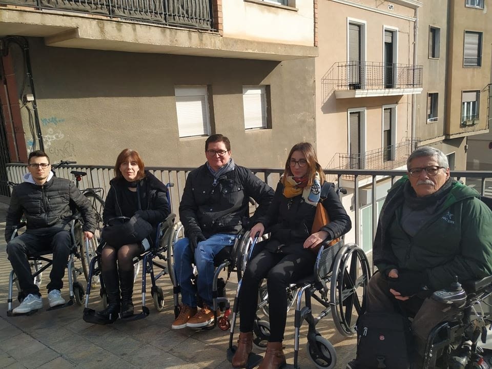 ASPID demana millores en zones urbanes poc accessibles en el Dia Internacional Persones amb Discapacitat