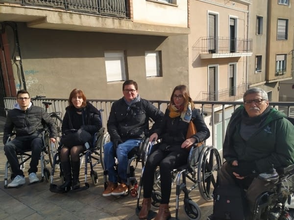 ASPID pide mejoras en zonas urbanas poco accesibles en el Dia Internacional Personas con Discapacidad