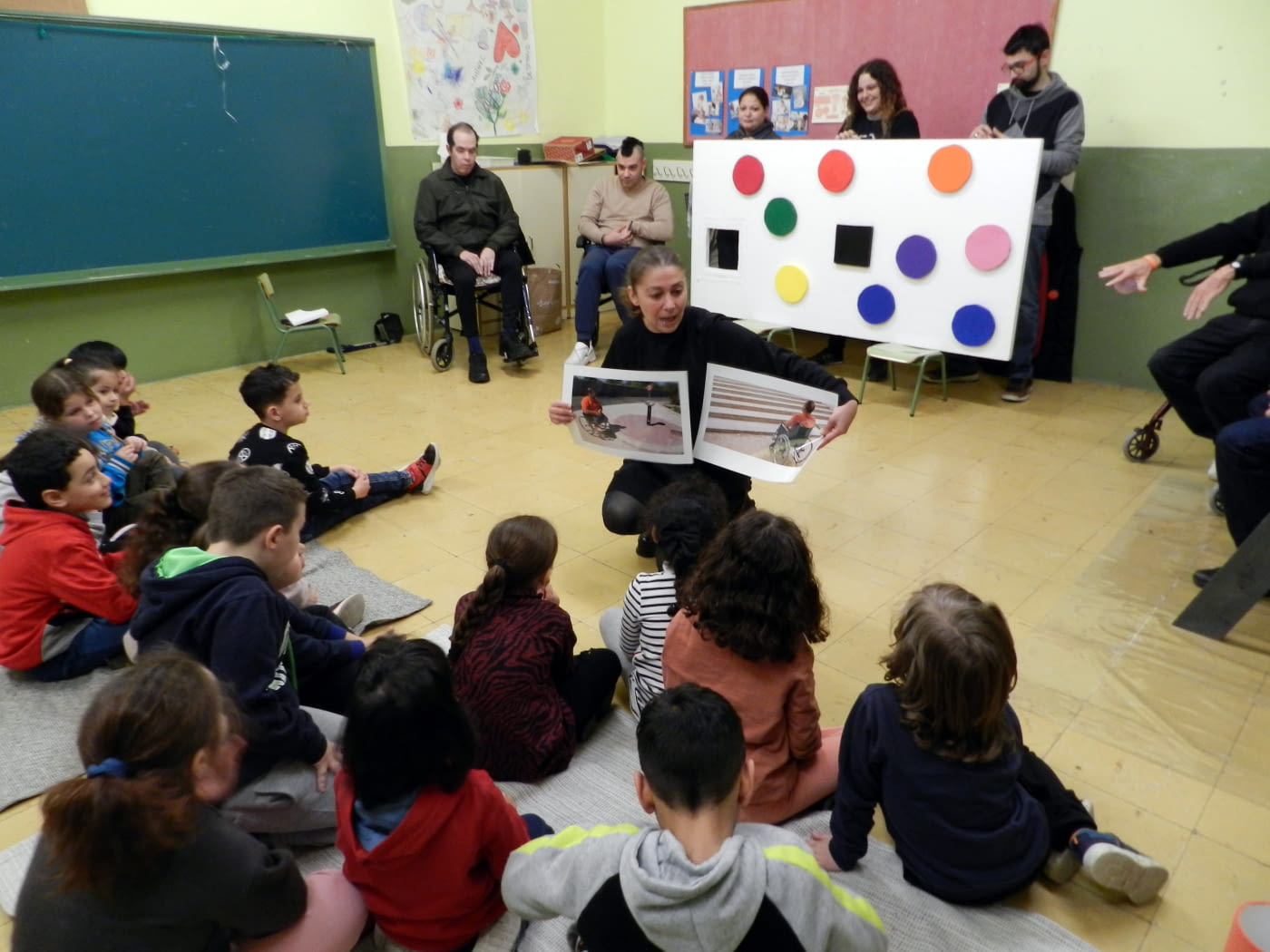 Inicio de la campaña Cuentacuentos de ASPID a las escuelas de Lleida
