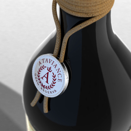 Customized wine and distillery charm