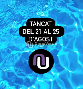 Tancat del 21 al 25 d'agost