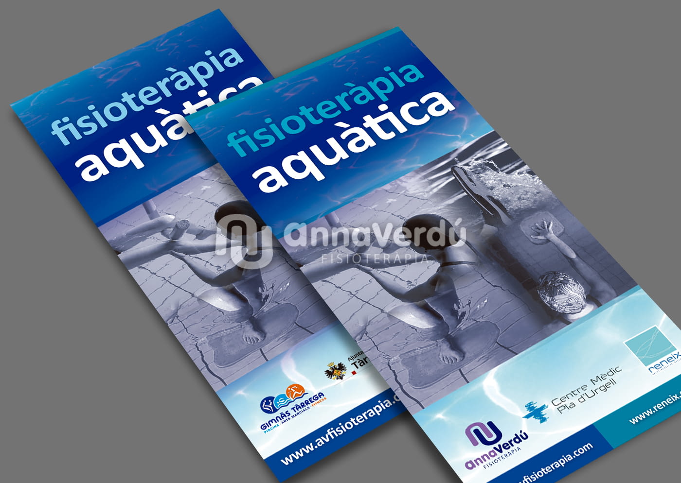 Nous flyers de fisioteràpia aquàtica!