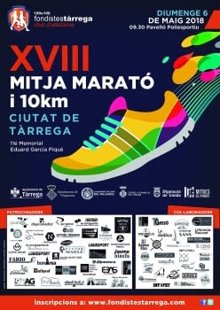 XVIII Mitja marató i 10 Kms - TÀRREGA