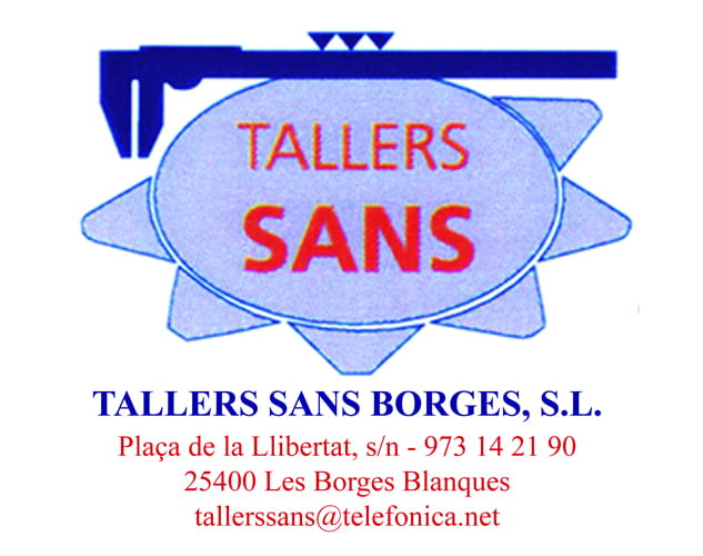 TALLERS SANS