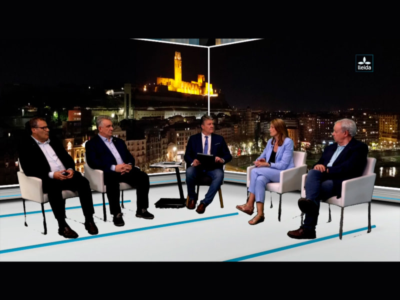Debat Memòria Econòmica Lleida 2023 a LleidaTV: Lleida lidera el creixement econòmic de Catalunya