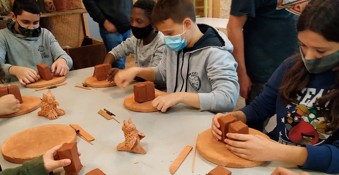 Visita dels alumnes de 1er.d’ESO. Institut Alfons Costafreda.