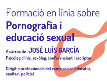 La Regidoria de Feminismes impulsa el pròxim mes de juny una formació en línia sobre Pornografia i educació sexual