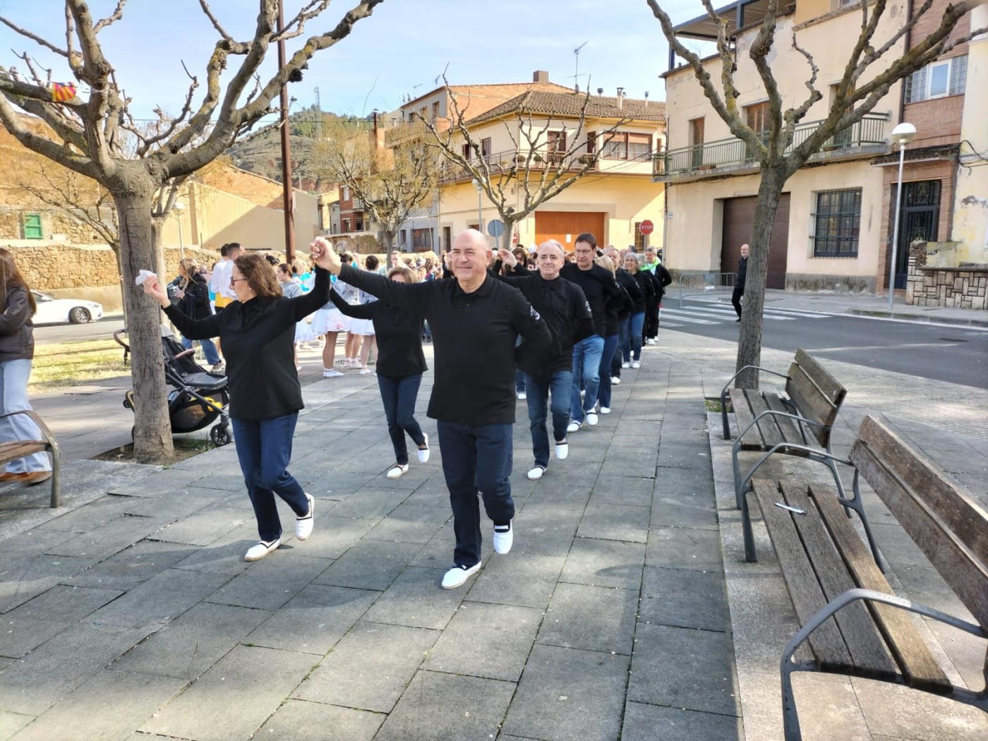 La colla al Concurs Sardanista de Ponts.