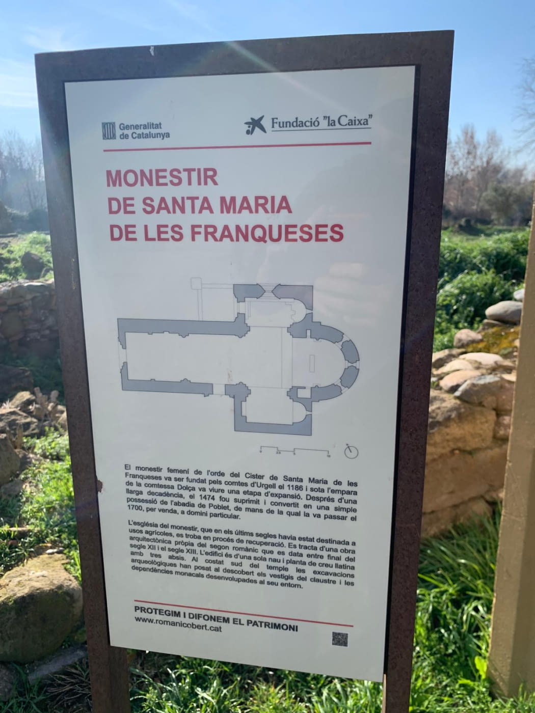 Descoberta del Monestir de Santa Maria de les Franqueses i voltants.