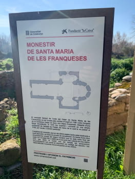 Descoberta del Monestir de Santa Maria de les Franqueses i voltants.