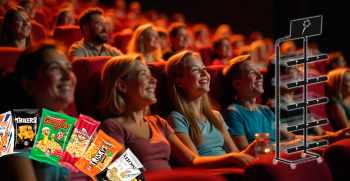 A cinema-worthy experience at the point of sale: New RISI display dtand for movie theaters