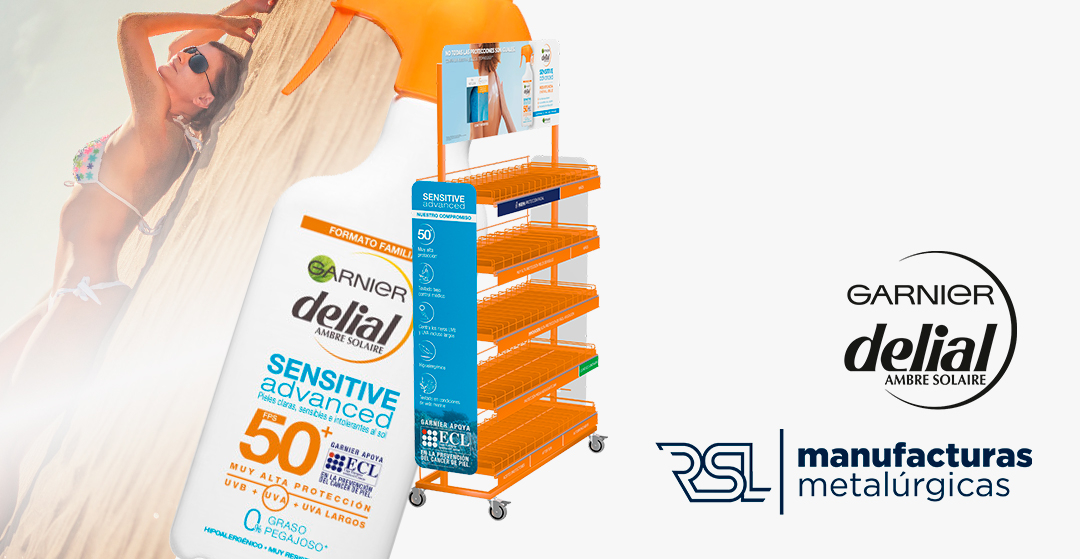 Garnier Delial Sensitive Advanced Display Stand