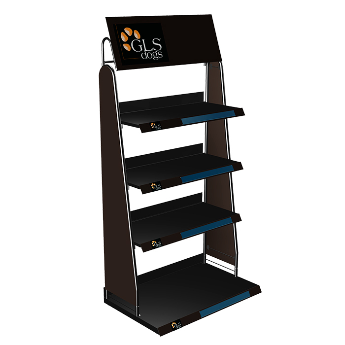 GLS Dogs display stand