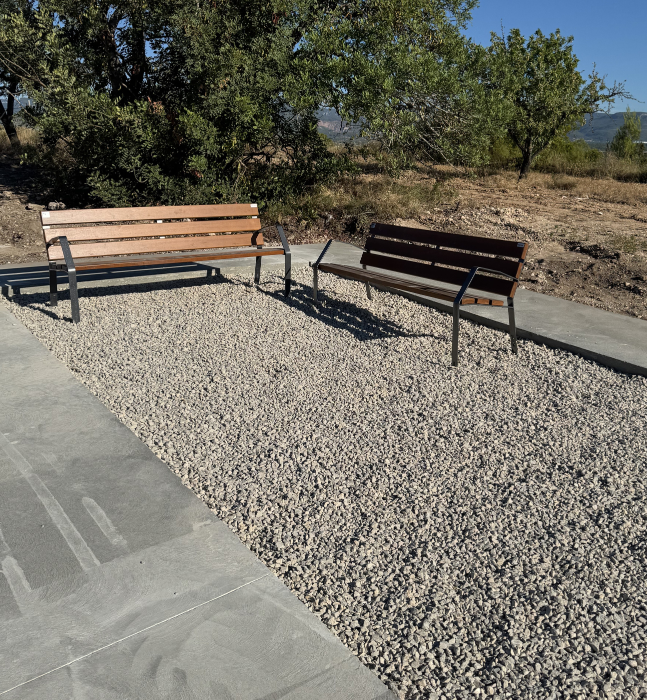 Acondicionado de urbanitzación en Els Garidells
