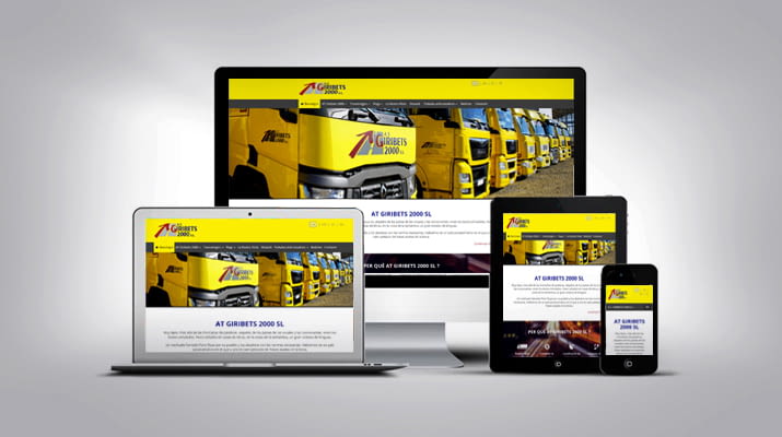 We launch the new webpage of A.T. Giribets 2000 S.L.