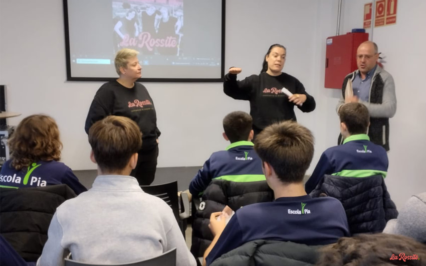 Avui hem tingut el plaer de rebre els alumnes de 3r d’ESO de l’Escola Pia al CEI Tàrrega – Cal Trepat.