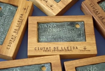 Obsequios para el jurado del Premi Internacional Ciutat de Lleida