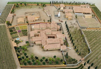 Scale Model of the Roman Villa of Sant Valentí de Les Cabanyes