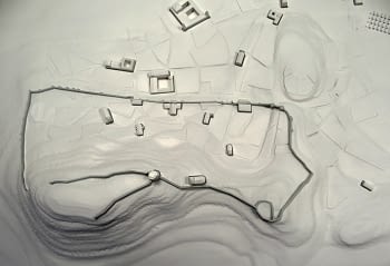 Huete's topographical model (Cuenca)