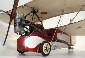 Repair of an ancient airplane model