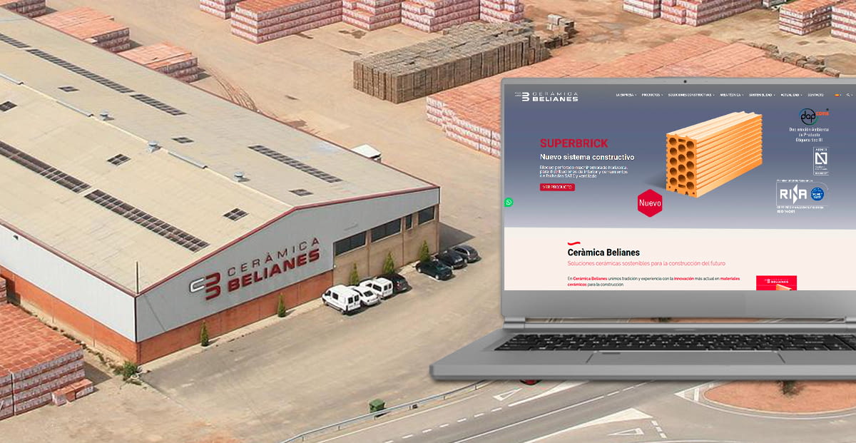 Nuevo proyecto web: Ceràmica Belianes S.L. confía en Made Online para su nueva plataforma digital