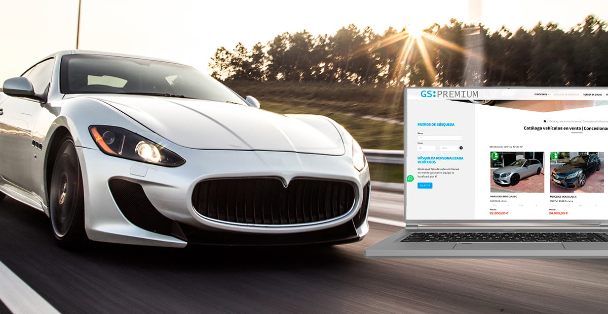 Nueva web para GS Premium: elegancia, tecnología y experiencia digital en el sector de vehículos premium