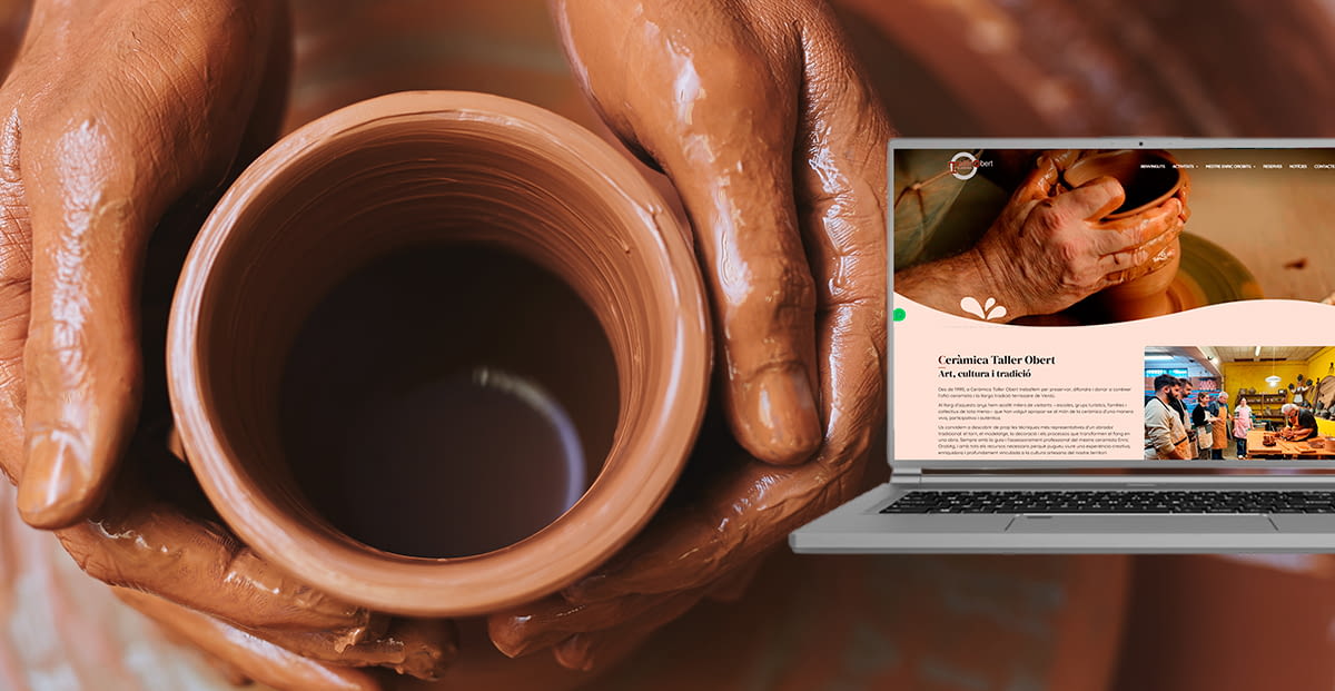 Nueva web para el Centre de Ceràmica Taller Obert de Verdú
