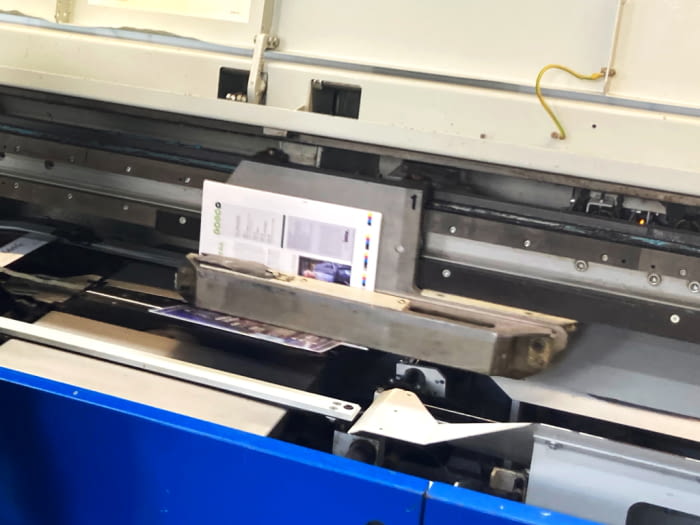 Máquina de impresión de revistas