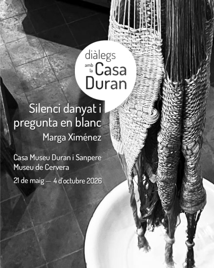 Diàleg amb al Casa. Duran. Silenci danyat i pregunta en blanc, de Marga Ximénez