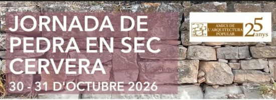 Jornada de pedra en sec a Cervera
