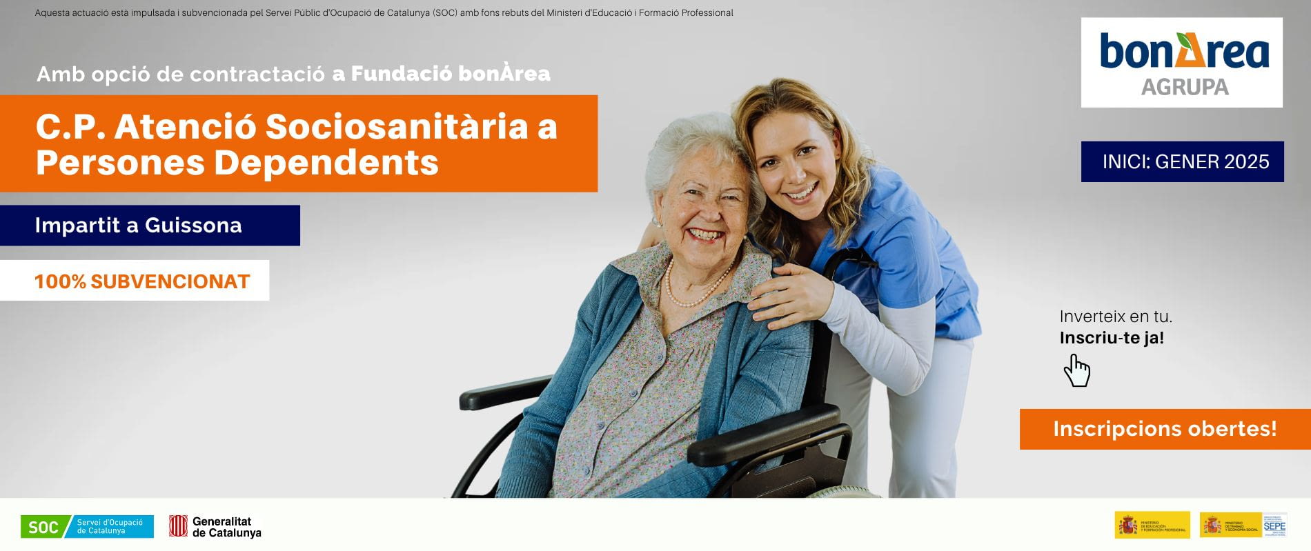 Atenció Sociosanitària a Persones Dependents a Institucions Socials