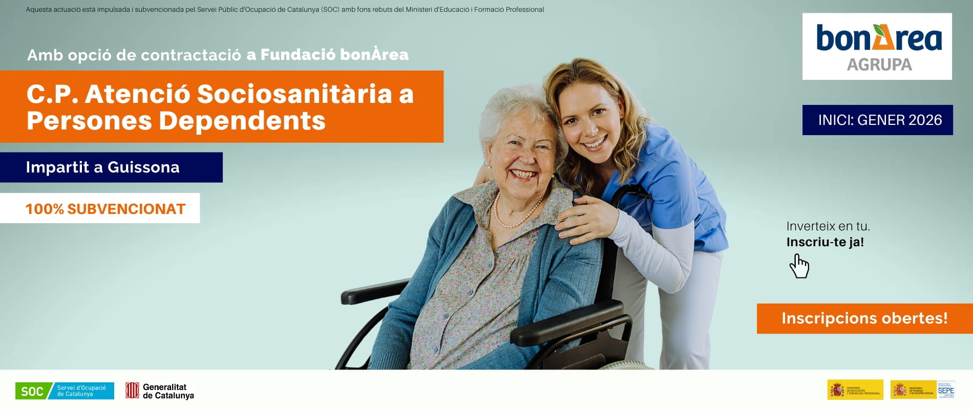 Atenció Sociosanitària a Persones Dependents a Institucions Socials