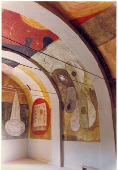 FRESCO MURAL PAINTINGS IN THE CHURCH OF CELLERS