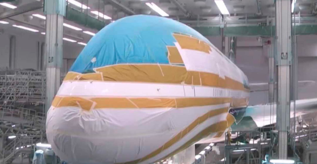 PINTAT AIRBUS A380. L'AVIÓ DE PASSATGERS MÉS GRAN DEL MÓN