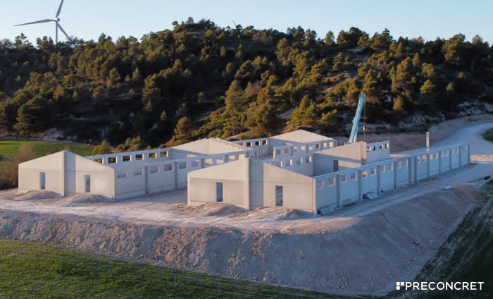 Quins són els punts forts de les naus ramaderes de Preconcret?