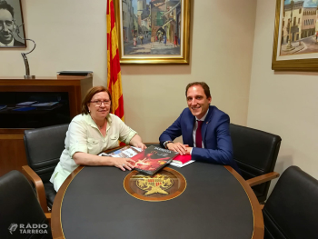 El subdelegat es reuneix amb l’alcaldessa de Tàrrega