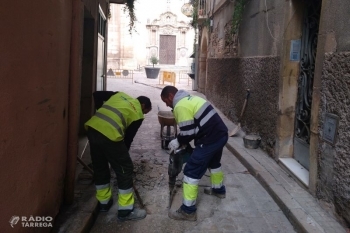 Tàrrega inicia les obres d’adequació per transformar la plaça Major en un espai de plataforma única