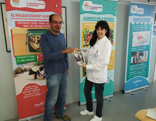 El CAP de Tàrrega acull una exposició sobre el malbaratament alimentari