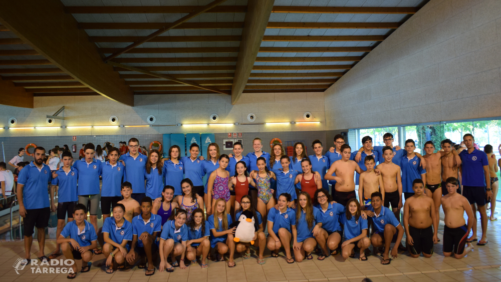 El Club Natació Tàrrega organitza la segona jornada de lliga aleví, infantil, júnior i absoluta amb molt bons resultats pel club amfitrió