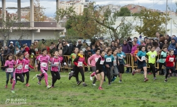 Alta participació al 26è Cros Intercomarcal de Tàrrega