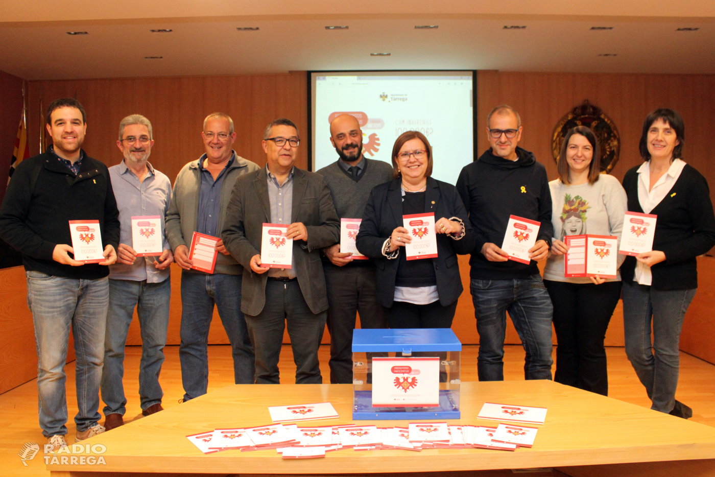 L’Ajuntament de Tàrrega posa en marxa els seus primers pressupostos participatius, en què la ciutadania decidirà com invertir 100.000 euros