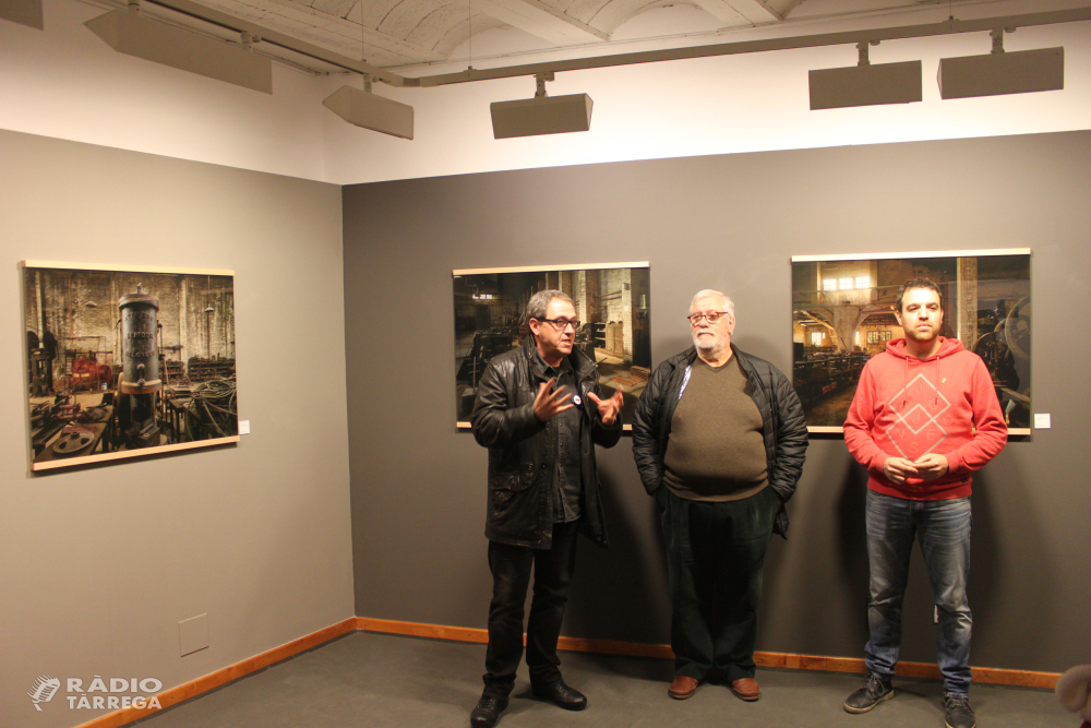 El lleidatà Llorenç Melgosa exposa a Tàrrega la seva sèrie de fotografies dedicades a espais industrials abandonats