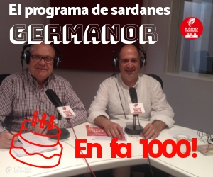 El programa de sardanes Germanor de Ràdio Tàrrega arriba als 1000 programes