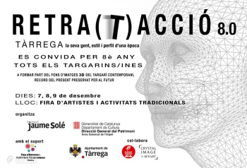 El fotògraf Jaume Solé continua documentant als targarins en 3D a la Fira d'Artistes i Activitats Tradicionals